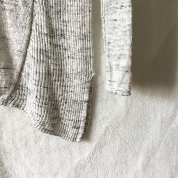 Lou & Grey Light Gray Ribside Boatneck Sweater Top - Picture 7 of 16